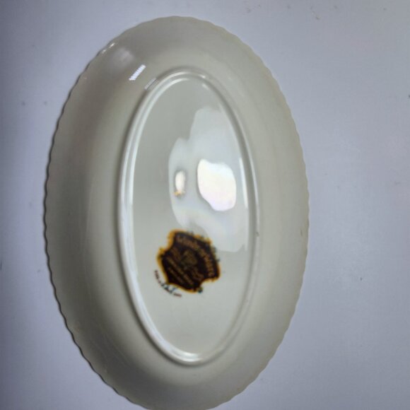 Johnson Brothers Gravy Boat Windsorware JB18 Floral Pattern Aqua Fluted Rim - Picture 11 of 12